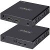 StarTech.com 4K HDMI Extender Over CAT5/CAT6 Cable, 4K 60Hz Video Extender Up to 230ft (70m), HDMI Over Ethernet Cabling, S/PDIF Audio Out