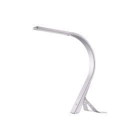 Lorell 99951 10-watt LED Aluminum Desk Lamp, 18 x 6.8, Silver