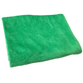 Car Cleaning Towel Sanding Absorbent Wash Car Wipes (Option: Green-30x30cm)