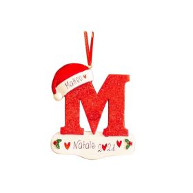 26 English Letters Car Pendant Christmas Tree (Option: 13 Models)