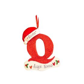 26 English Letters Car Pendant Christmas Tree (Option: 17 Models)