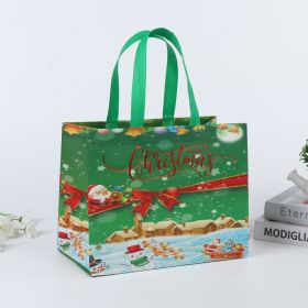 Large Capacity Portable Folding Christmas Handbag (Option: A10 Gilding-1PCS)