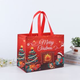 Large Capacity Portable Folding Christmas Handbag (Option: B4-1PCS)