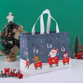 Large Capacity Portable Folding Christmas Handbag (Option: A1-1PCS)