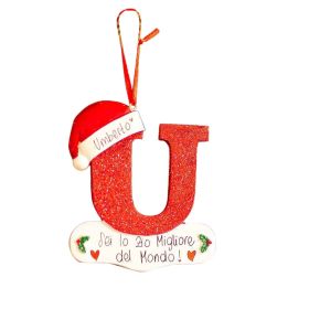 26 English Letters Car Pendant Christmas Tree (Option: 21 Models)