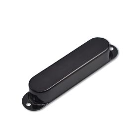 Electric Guitar Single Coil Pickup Brass Cap Closed (Option: Black-1PCS)