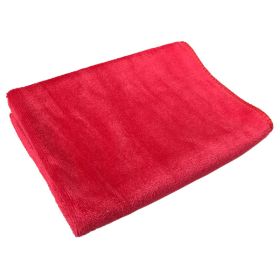 Car Cleaning Towel Sanding Absorbent Wash Car Wipes (Option: Red-30x30cm)