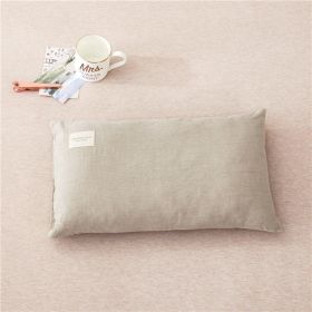 Pillowcase Young Children's Pillow (Option: Fresh Gray-30cmX50cm Pillowcase One)