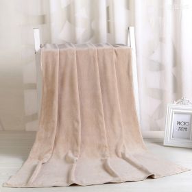 Large Cotton Absorbent Quick Drying Lint Resistant Towel (Option: Camel-150x200cm)