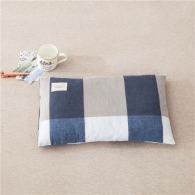 Pillowcase Young Children's Pillow (Option: Light Coffee Blue-30cmX50cm Pillowcase 2)