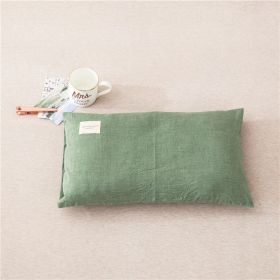 Pillowcase Young Children's Pillow (Option: Ink Green-30cmX50cm Pillowcase 2)