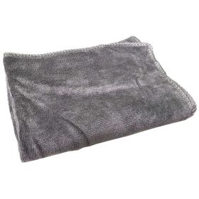 Car Cleaning Towel Sanding Absorbent Wash Car Wipes (Option: Gray-30x60cm)