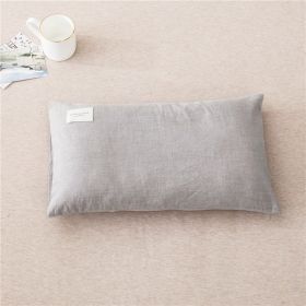 Pillowcase Young Children's Pillow (Option: Iceberg Gray-48cmX74cm 2 Pillowcases)