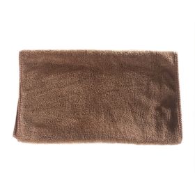 Car Cleaning Towel Sanding Absorbent Wash Car Wipes (Option: Brown-30x60cm)